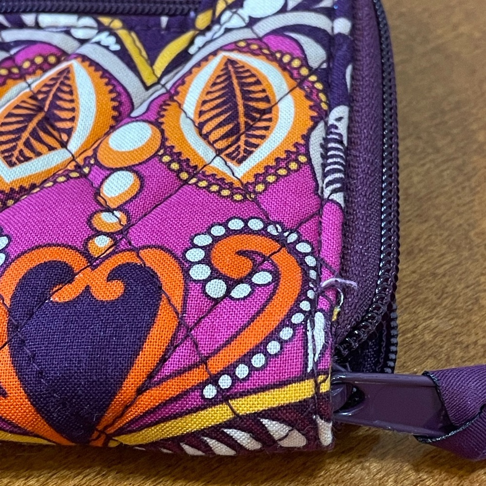 Vera Bradley Convertible Wallet/Wristlet Safari Sunset - Picture 5 of 9